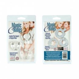 Набор эрекционных колец Magic C-Rings-Clear 1429-25CDSE