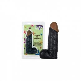Фаллоимитатор PRINCE OF NAMIBIA DONG 15 CM BLACK 9700TJ