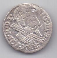 3 гроша 1624 г. Польша