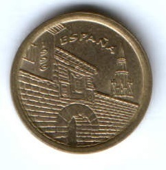 5 песет 1996 г. Испания