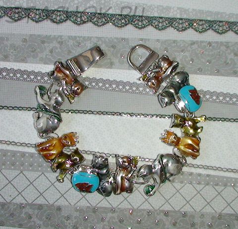 Браслет "Котики-4"