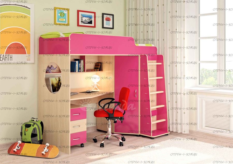 Кровать-чердак Легенда-ЛК4.2