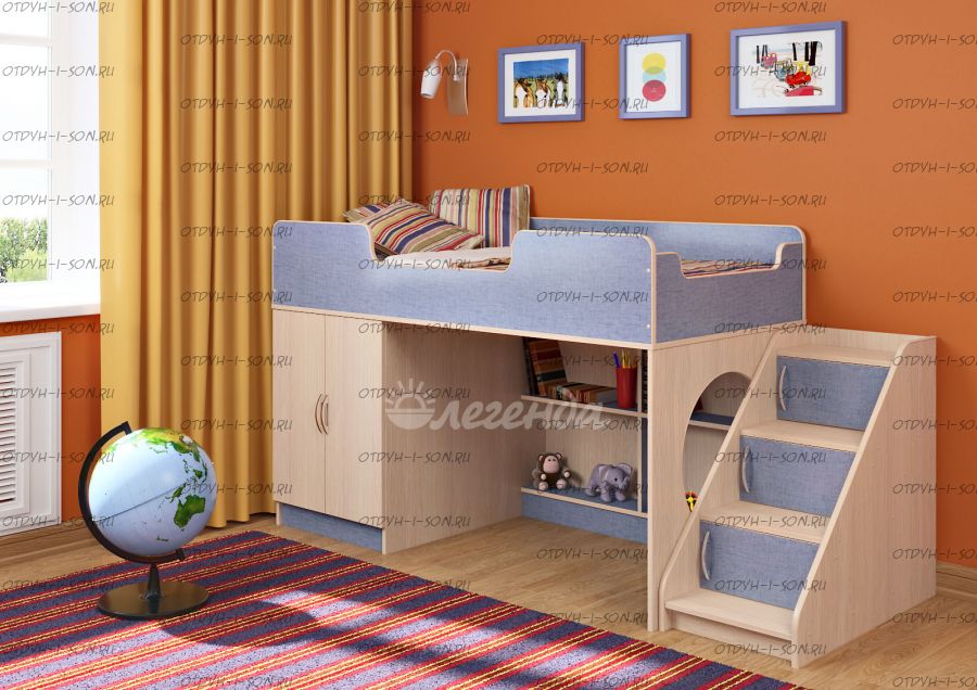 Кровать-чердак Легенда-ЛК2.4