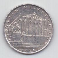 1 шиллинг 1924 г. редкий год. Австрия