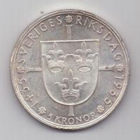 5 крон 1935 г. Швеция