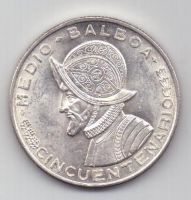1 / 2 бальбоа 1953 г. Панама