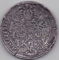 талер 1561 г. Саксония . Германия