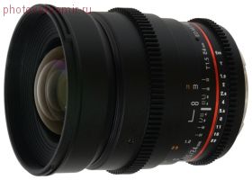 Объектив Samyang 24mm T1.5 ED AS UMC VDSLR Canon EF