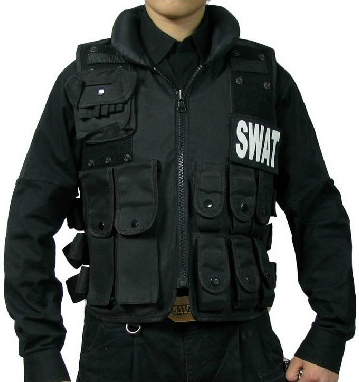 Мотожилет тактический SWAT FBI POLICE