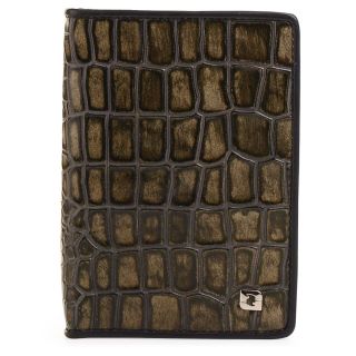 п019 Fiato  крокодил вита зел.  (обложка для паспорта+документов)