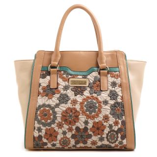 3521 FD кожа /букле беж./изумруд (сумка жен.)Ц