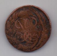 2 копейки 1758 г. Редкий брак !