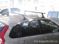 Багажник на крышу Лада Калина, Евродеталь, стальные дуги