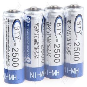 Аккомуляторная батарейка АА 2500 mah