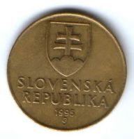 10 крон 1995 г. Словакия