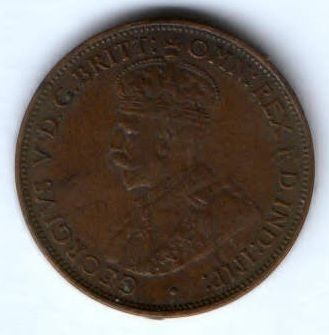1/24 шиллинга 1933 г. Джерси Великобритания