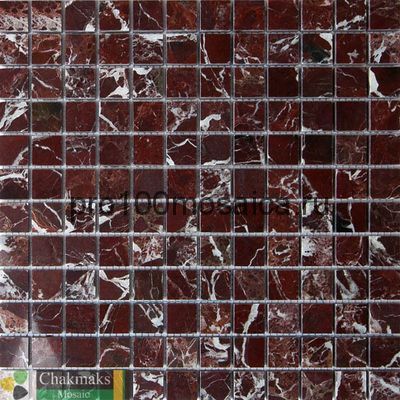 ROSSO LEVANTO 23х23. Мозаика Anatolian Stone, 305*305 мм (CHAKMAKS)