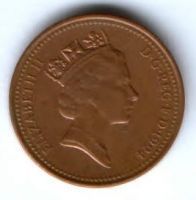 1 пенни 1994 г. Великобритания