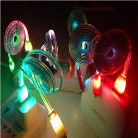 Шнур  с подсветкой micro USB HTC LG Samsung Galaxy S3 S4
