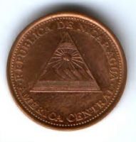 5 сентаво 2002 г. Никарагуа