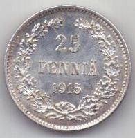 25 пенни 1915 г. Финляндия (Россия)