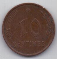 10 сантим 1930 г. Люксембург