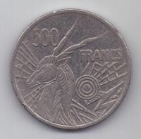 500 франков 1977 г. Центральная Африка