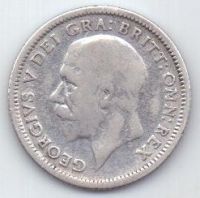 6 пенсов 1926 г. Великобритания