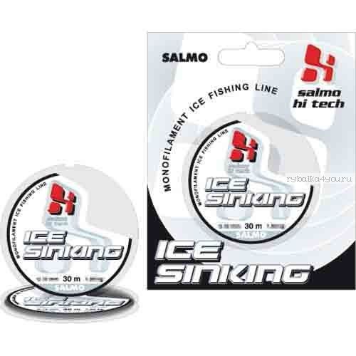 Леска монофильная Salmo Hi Tech Ice Sinking 30м