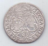 6 грошей 1664 г. Литва (Польша)