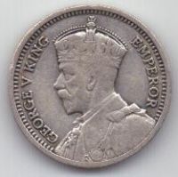 3 пенса 1936 г. Новая Зеландия (Великобритания)