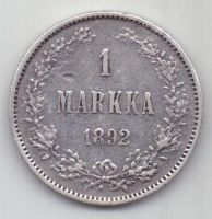 1 марка 1892 г.