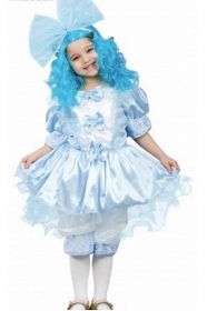 Карнавальный костюм "Мальвина" на 7-9 лет