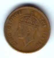 10 центов 1948 г. Гонконг