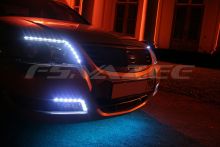 Светодиодная лента 15 LED для тюнинга (30 см) (Синяя)