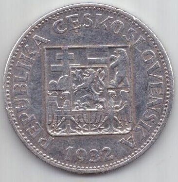 10 крон 1932 г. Чехословакия