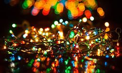Гирлянда уличная 15 м, 180 LED (разноцветная)