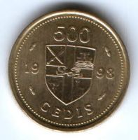 500 седи 1998 г. Гана