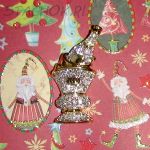 Брошь "Коллекционное шампанское" под золото, стразы