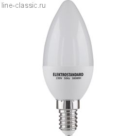 Лампы светодиодные LED - Свеча SMD 6W 3300K Е14 желтый