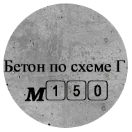 Бетон М150