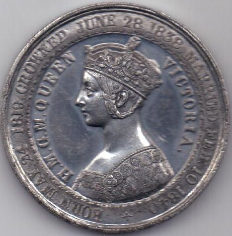 медаль 1851 г. Великобритания