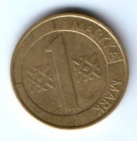 1 марка 1994 г. Финляндия