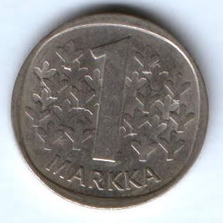 1 марка 1983 г. Финляндия