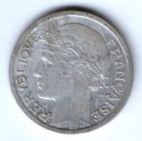 2 франка 1947 г. Франция