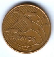 25 сентаво 2003 г. Бразилия