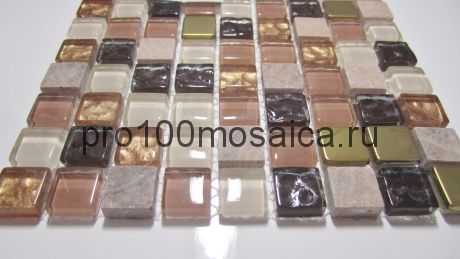 BXGS091 (8мм) Мозаика серия GLASSTONE,  размер, мм: 300*300 (КерамоГраД)