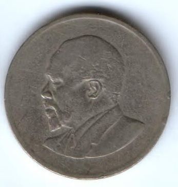 1 шиллинг 1966 г. Кения