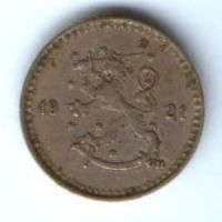 25 пенни 1921 г. Финляндия