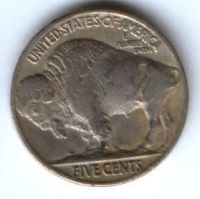 5 центов 1937 г. США XF
